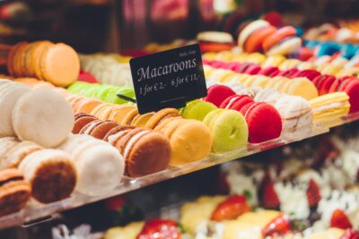 Macaroons for sale in Amsterdam
